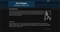 Desktop Screenshot of ericarogers.com